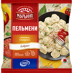 «MARINO» spicy dumplings with pork and beef